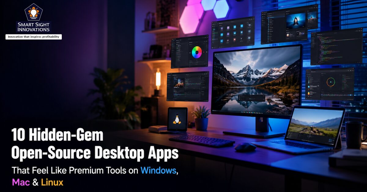 10 Hidden-Gem Open-Source Desktop Apps That Feel Like Premium Tools on Windows, Mac & Linux