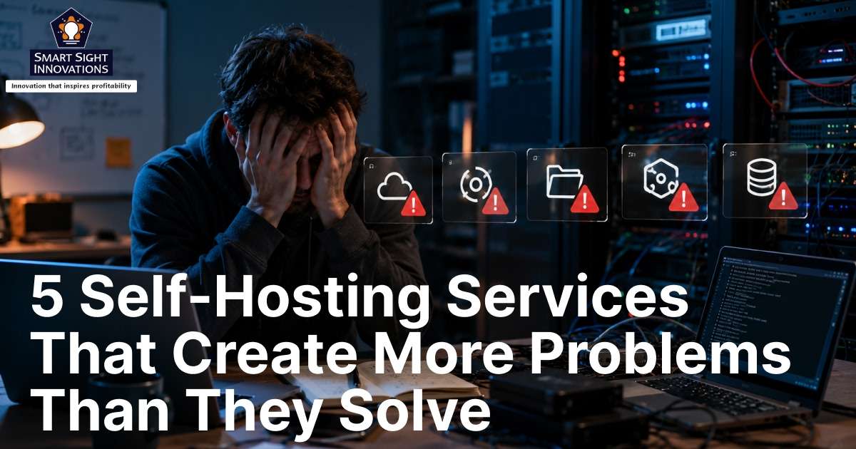 5 Self-Hosting Services That Create More Problems Than They Solve
