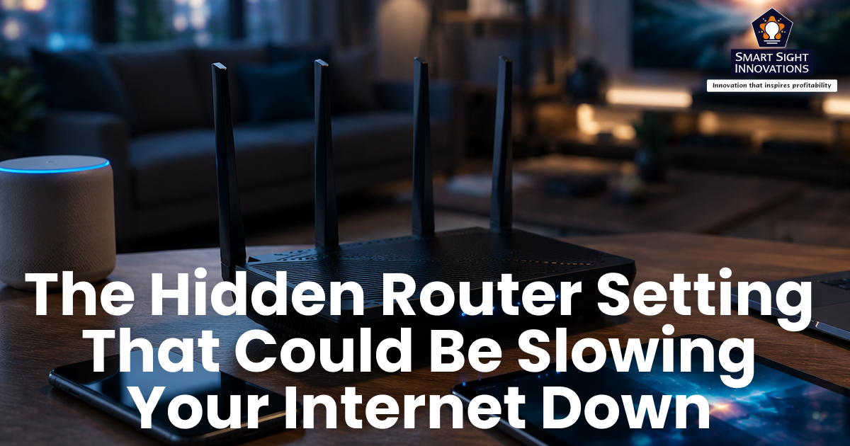The Hidden Router Setting That Could Be Slowing Your Internet Down