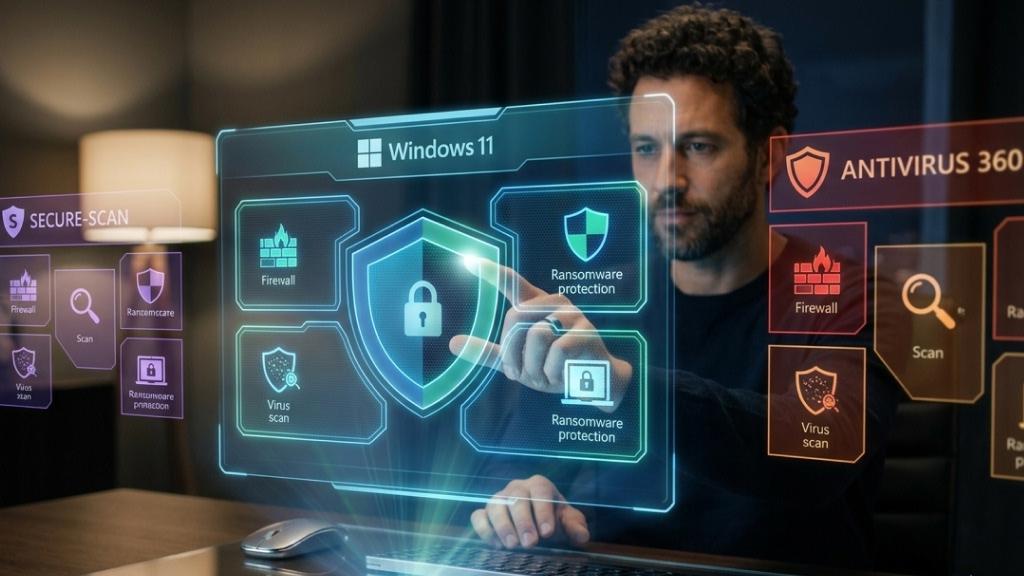 Third-Party Antivirus Software Often Duplicates Existing Features