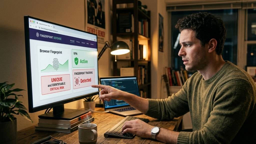 Browser Fingerprinting Makes You Uniquely Identifiable